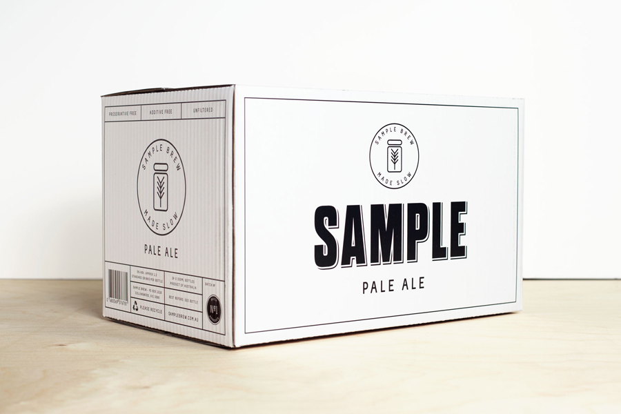 Packaging designed by Longton for Sample Brew