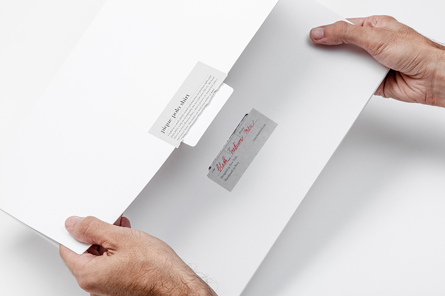 Packaging for fashion brand Handvaerk designed by Savvy