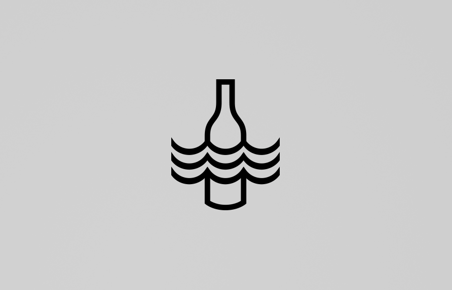 Logo designed by Anagrama for online wine-tasting, curation and delivery service Winecast