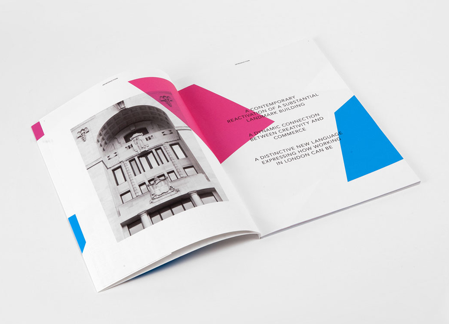 Print by Village Green for Finsbury Square property redevelopment project Alphabeta