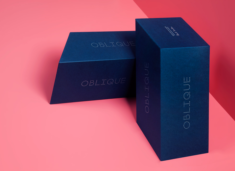 Packaging for Graphical House's Oblique - Paul Smith Edition