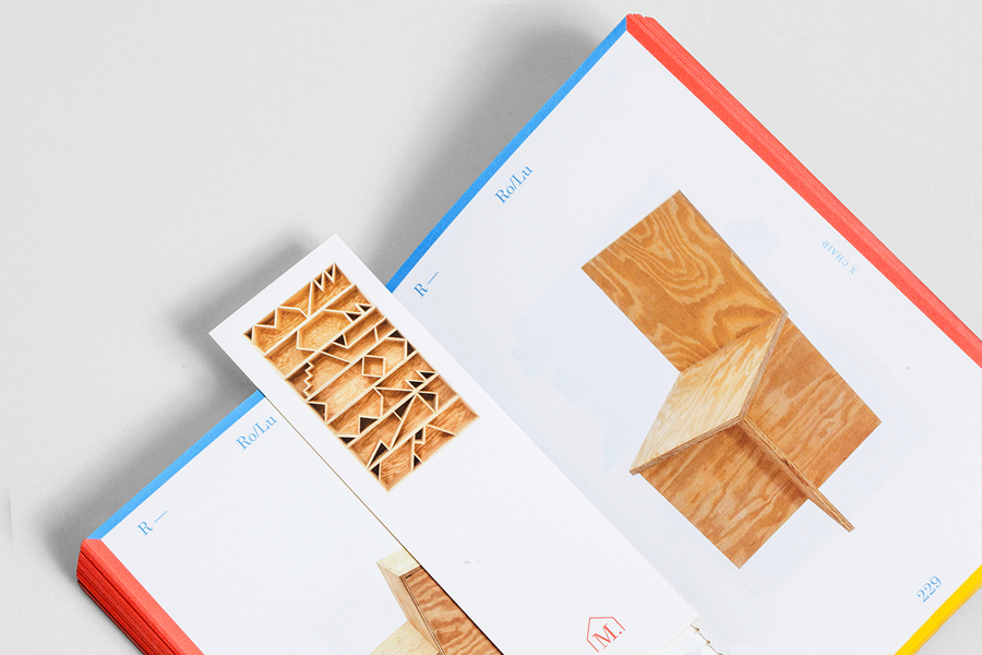 Digitally printed catalogue designed by Studio Lin for Minke Design Store