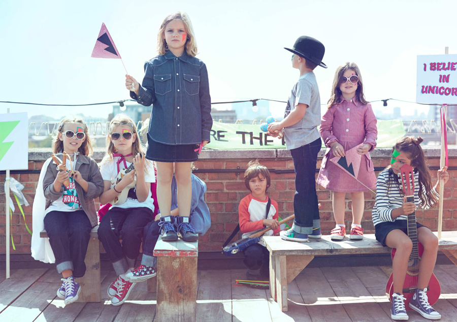 Photography for children's fashion brand The Fableists created by Freytag Anderson featured on BPO