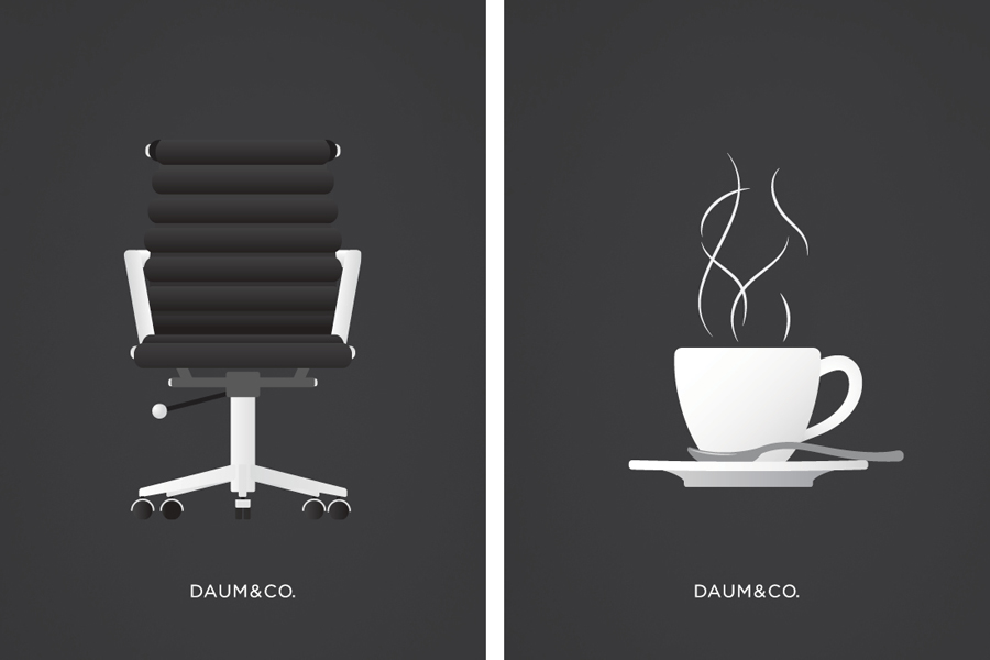 Logo and Brand Identity for Daum & Co by Hunt & Co - BP&O