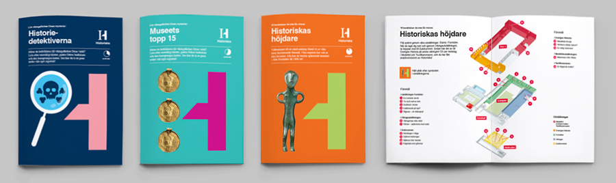 Print for the Swedish History Museum designed by Bold