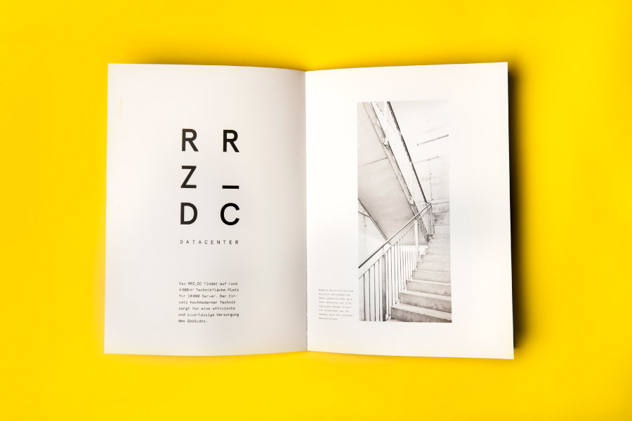 Brochure designed by Moodley for Raiffeisen Rechenzentrum