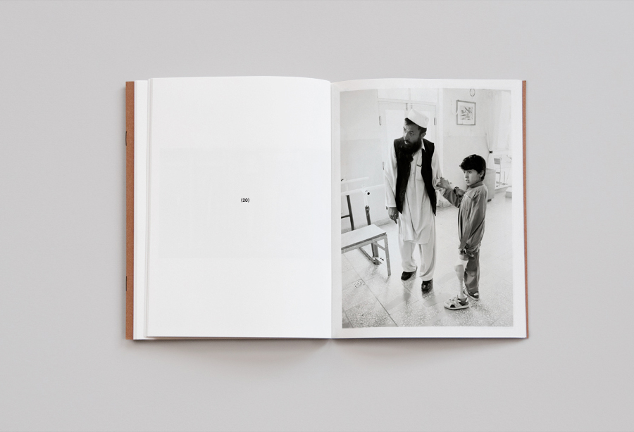 Journal for photographer Giles Duley designed by Shaz Madani