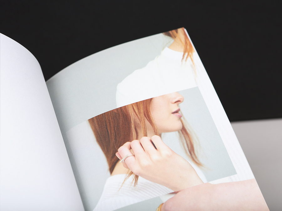 Lookbook for contemporary jewellery designer Iona Brown designed by Sam Flaherty
