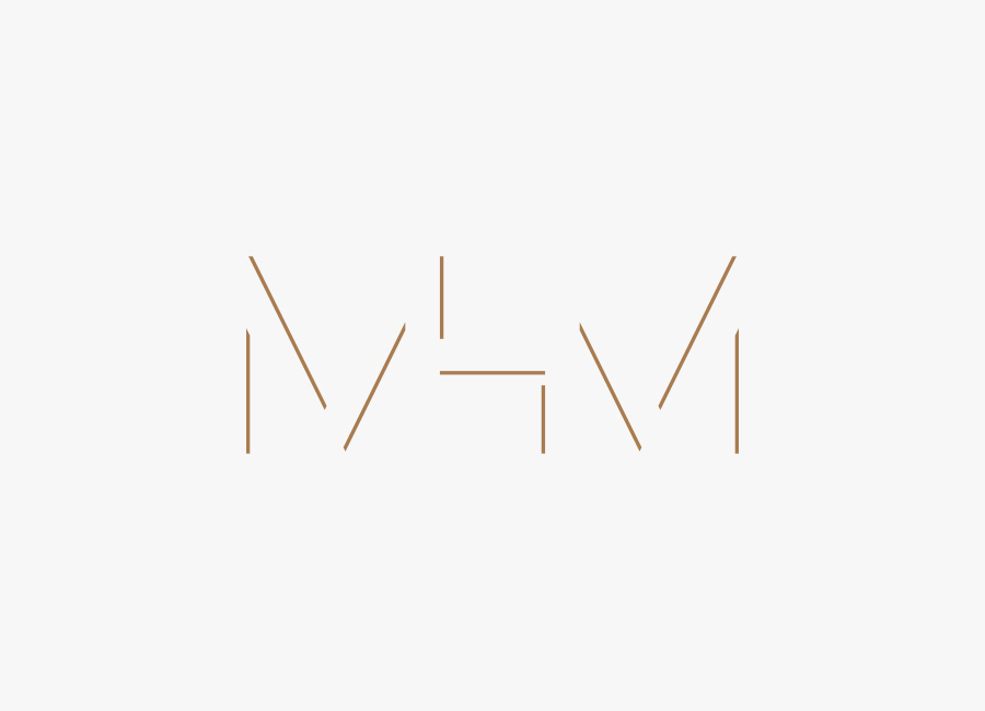 Monogram for MHM Architects by 26 Lettres