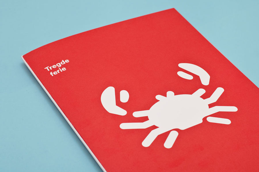 Logo, iconography and print designed by Neue for Norwegian coastal holiday resort Tregde Ferie