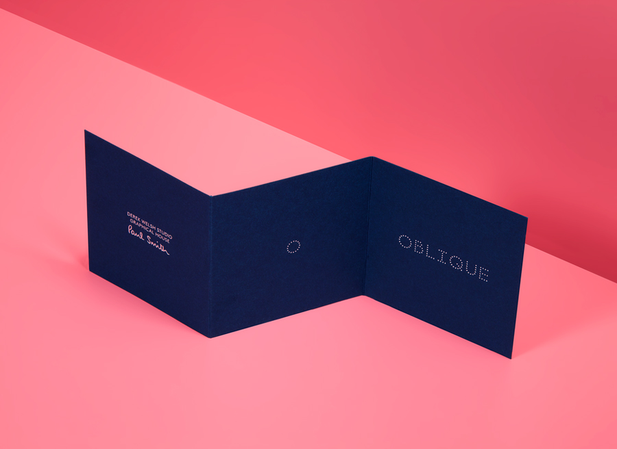 Print for Graphical House's Oblique - Paul Smith Edition