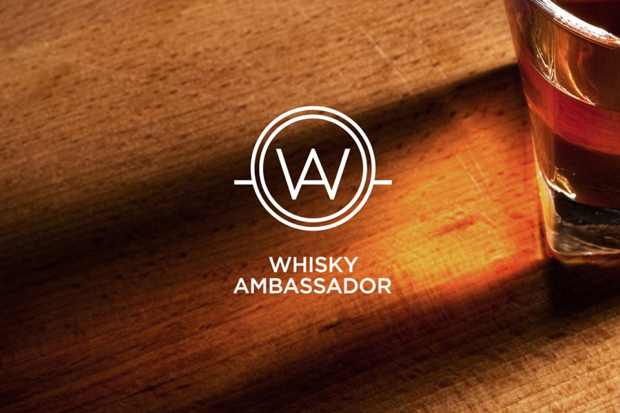 Logo designed by O Street for Accredited one-day training course Whisky Ambassador