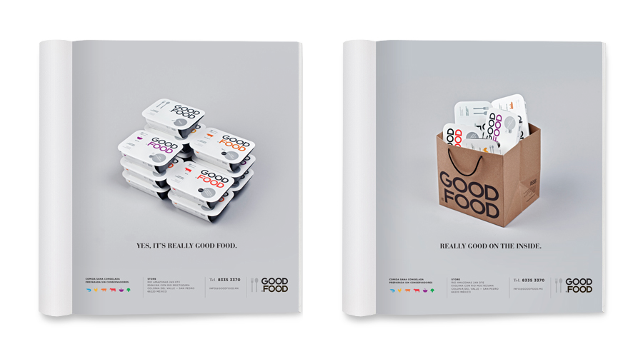 Print and packaging by Face for Good Food