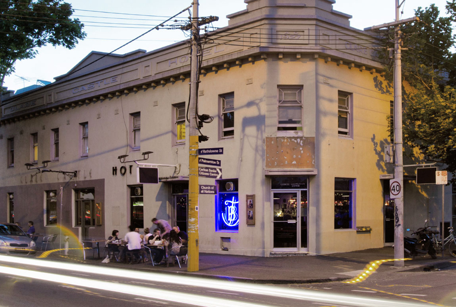 Logo and neon monogram for Melbourne-based themed dive bar The Beaufort, designed by The Company You Keep