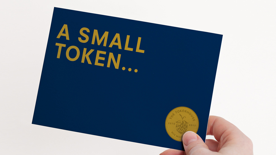 Print work created by Designers Anonymous for The Tokenhouse