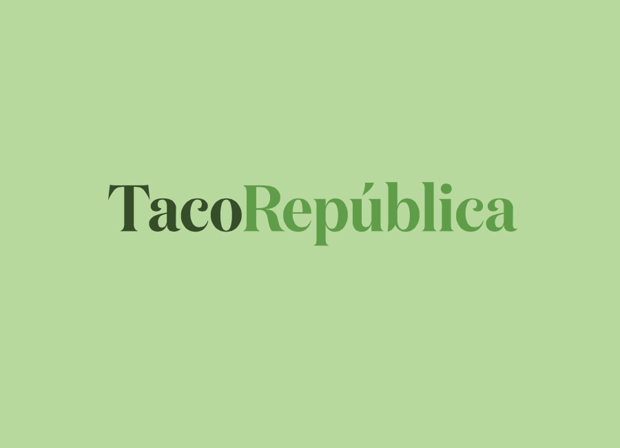 Serif logotype for Taco Republica by Bielke+Yang