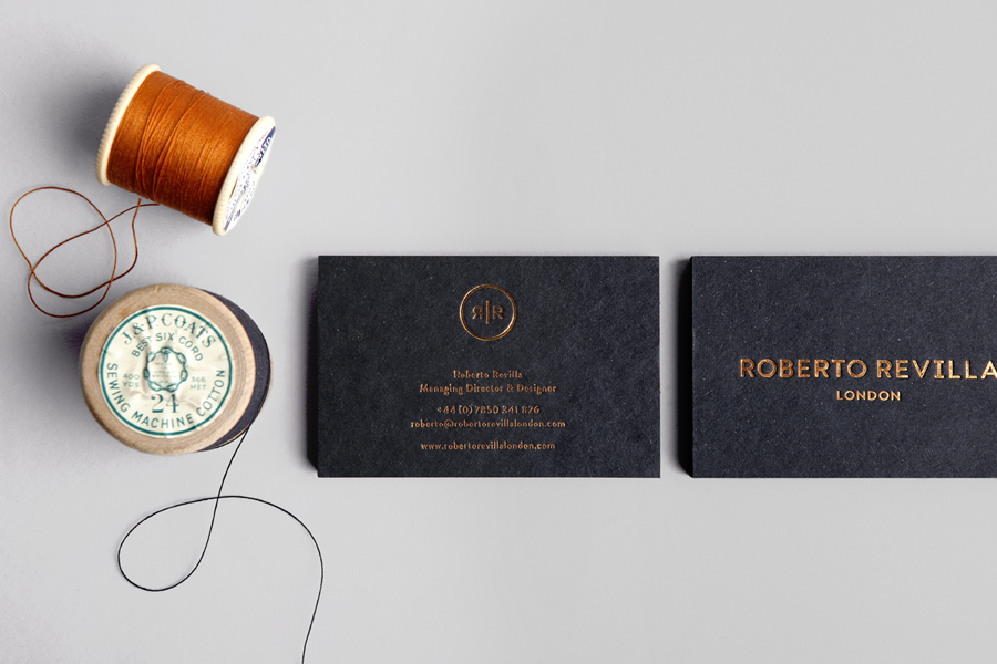 New Brand Identity for Roberto Revilla by Friends - BP&O