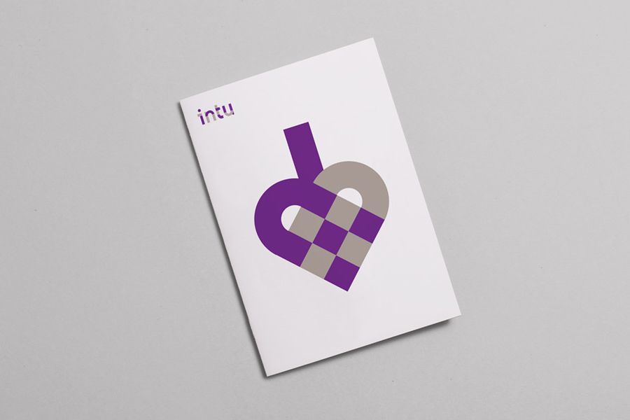 Logotype, print and iconography by Heydays for Norwegian accounting and consultant firm Intu