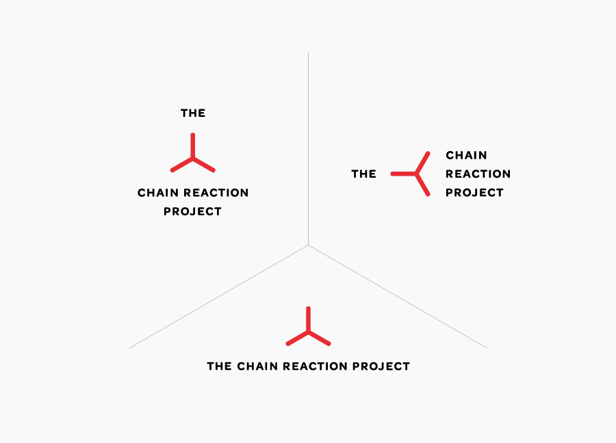 Logo for The Chain Reaction Project designed by Bravo Company