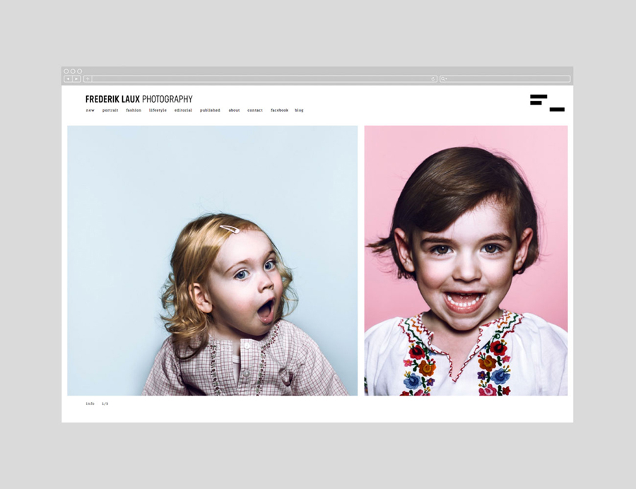 Website designed by LSDK for Frederik Laux Photography