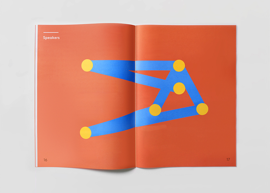 Print designed by Garbett for the Australian Institute of Architects' 2014 conference Making