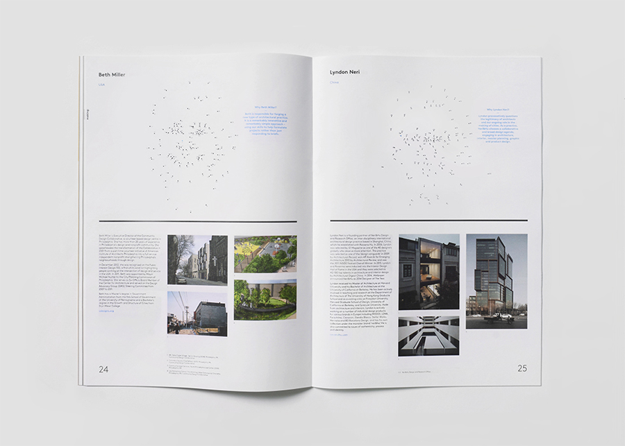 Print designed by Garbett for the Australian Institute of Architects' 2014 conference Making