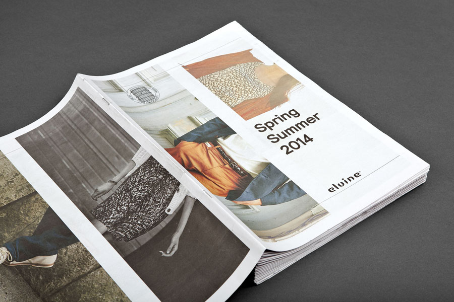 2014 lookbook for Swedish clothing brand Elvine designed by Lundgren+Lindqvist