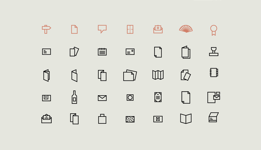 Iconography by Atipo for Spanish production studio Minke