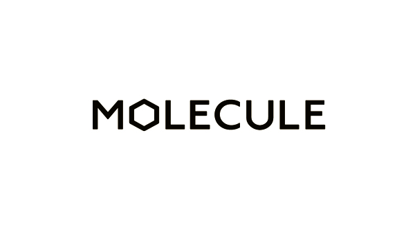 Logo for architecture and interior design studio Molecule created by Studio Round