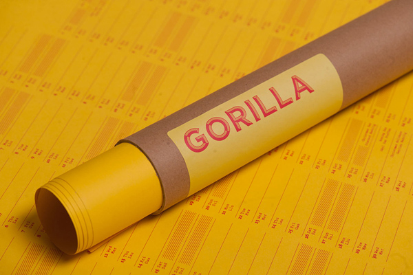 Gorilla - Logo and branding designed by Smörgåsborg