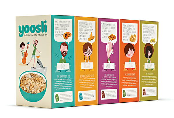 Yoosli - Branding and packaging created by Together Design