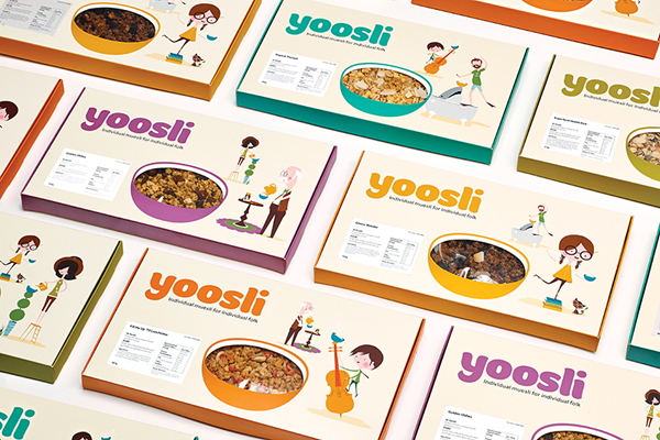Yoosli - Branding and Packaging created by Together Design