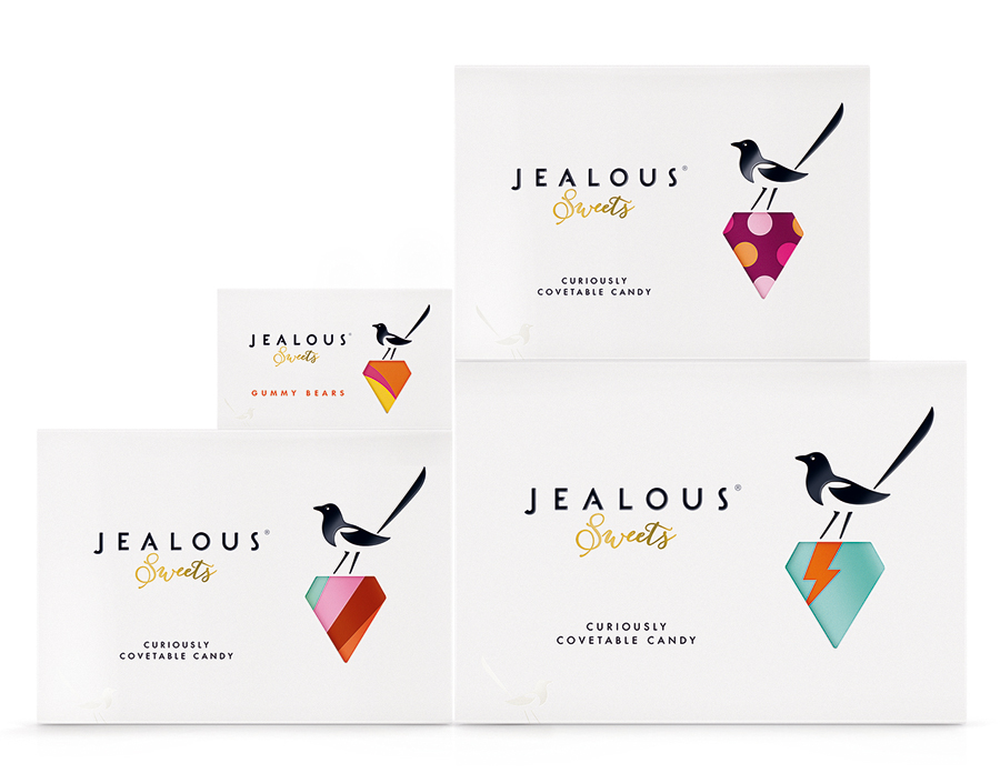 Jealous Sweets - Packaging and branding by B&B Studio