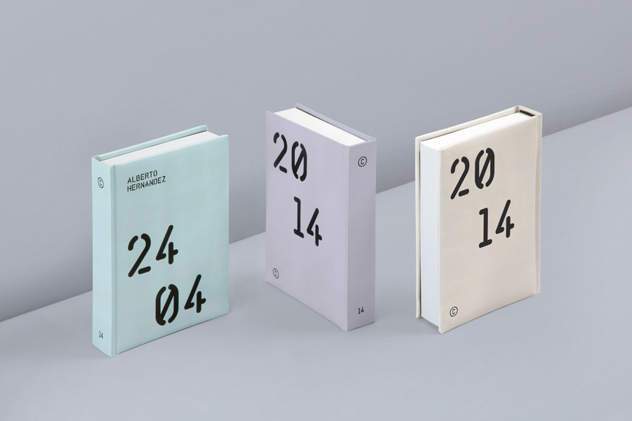 Personalised planner for print production studio Cerovski designed by Bunch