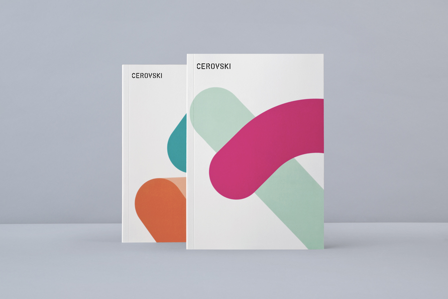 Brochure for print production studio Cerovski designed by Bunch