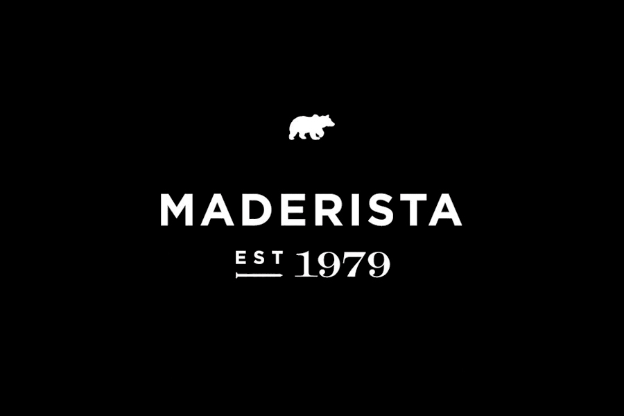 Logo designed by Anagrama for San Pedro-based carpentry studio Maderista