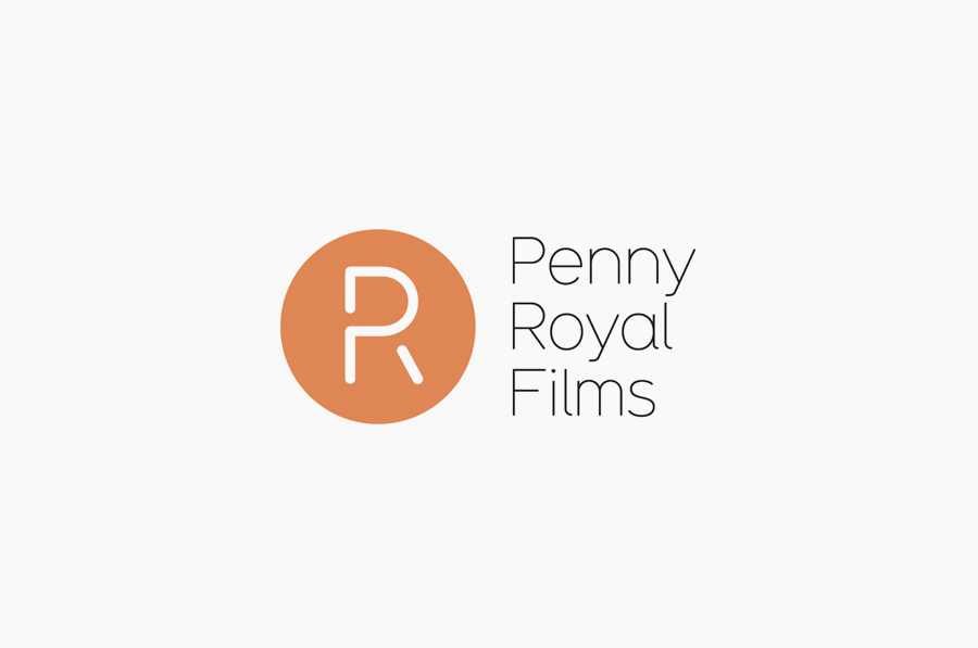 Monogram and logotype designed by Alphabetical for Penny Royal Films