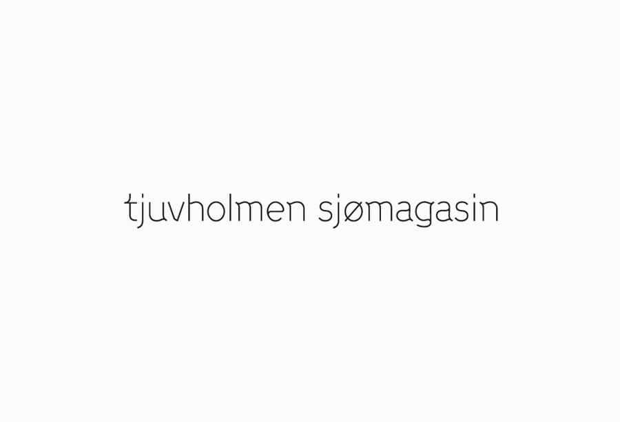 Logotype designed by Work In Progress for Norwegian seafood restaurant Tjuvholmen Sjømagasin