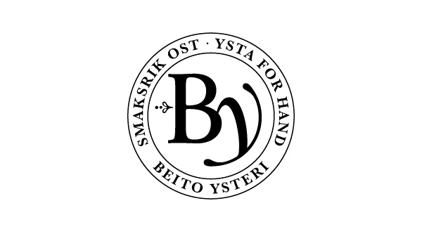 Logo created by Strømme Throndsen Design for Norwegian cheese brand Beito Ysteri