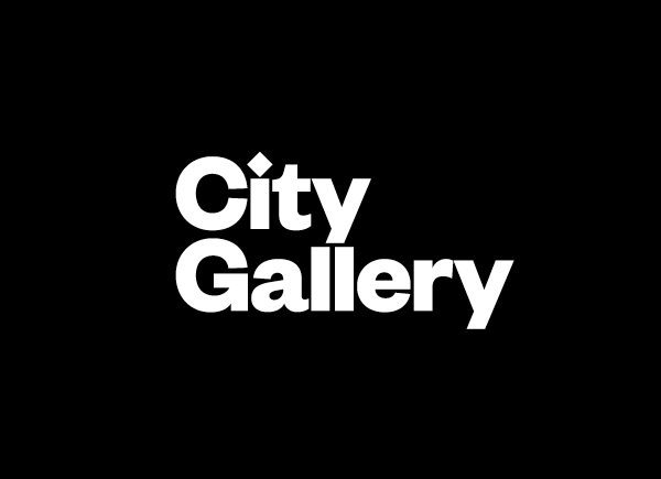 Logo for non-collecting exhibition-based public gallery City Gallery by Designworks