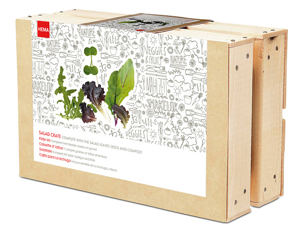 New Packaging for HEMA Grow Your Own by Studio Kluif