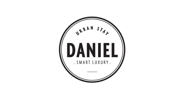 Logo designed by Moodley for Vienna and Graz based luxury hotel Daniel
