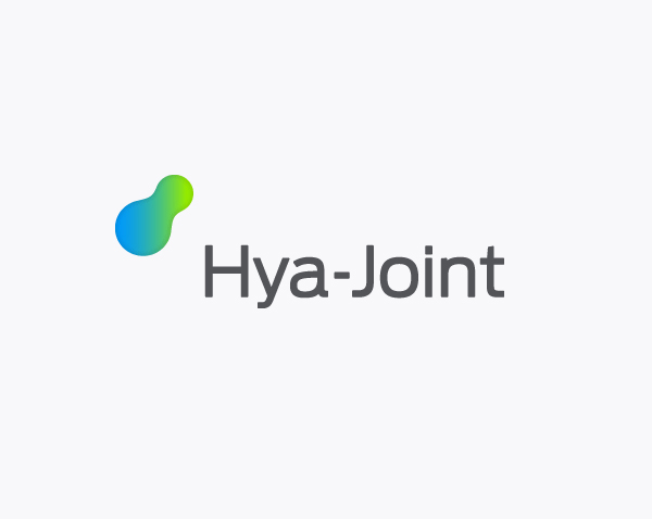 Logo for osteoarthritis pain relief product Hya-Joint designed by Artentiko