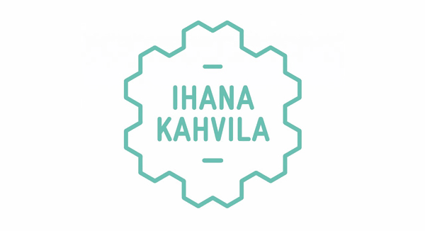 Logo design by Werklig for freight container coffee shop Ihana Kahvila