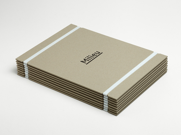 Milieu - Logo and stationery designed by Hi Ho