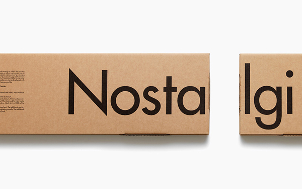 Nostalgi - Packaging and branding designed by Bedow