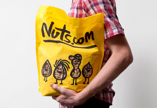 Nuts.com - Packaging and branding by Pentagram