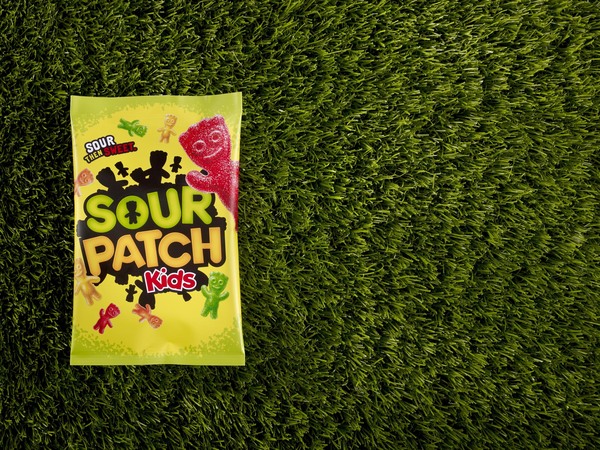 Packaging design for confectionery brand Sour Patch Kids led by Landor's creative director Dale Doyle