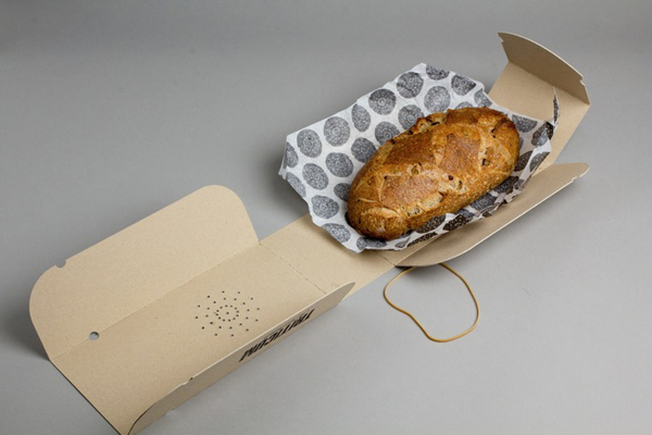 Bakery packaging for Triticum designed by Lo Siento