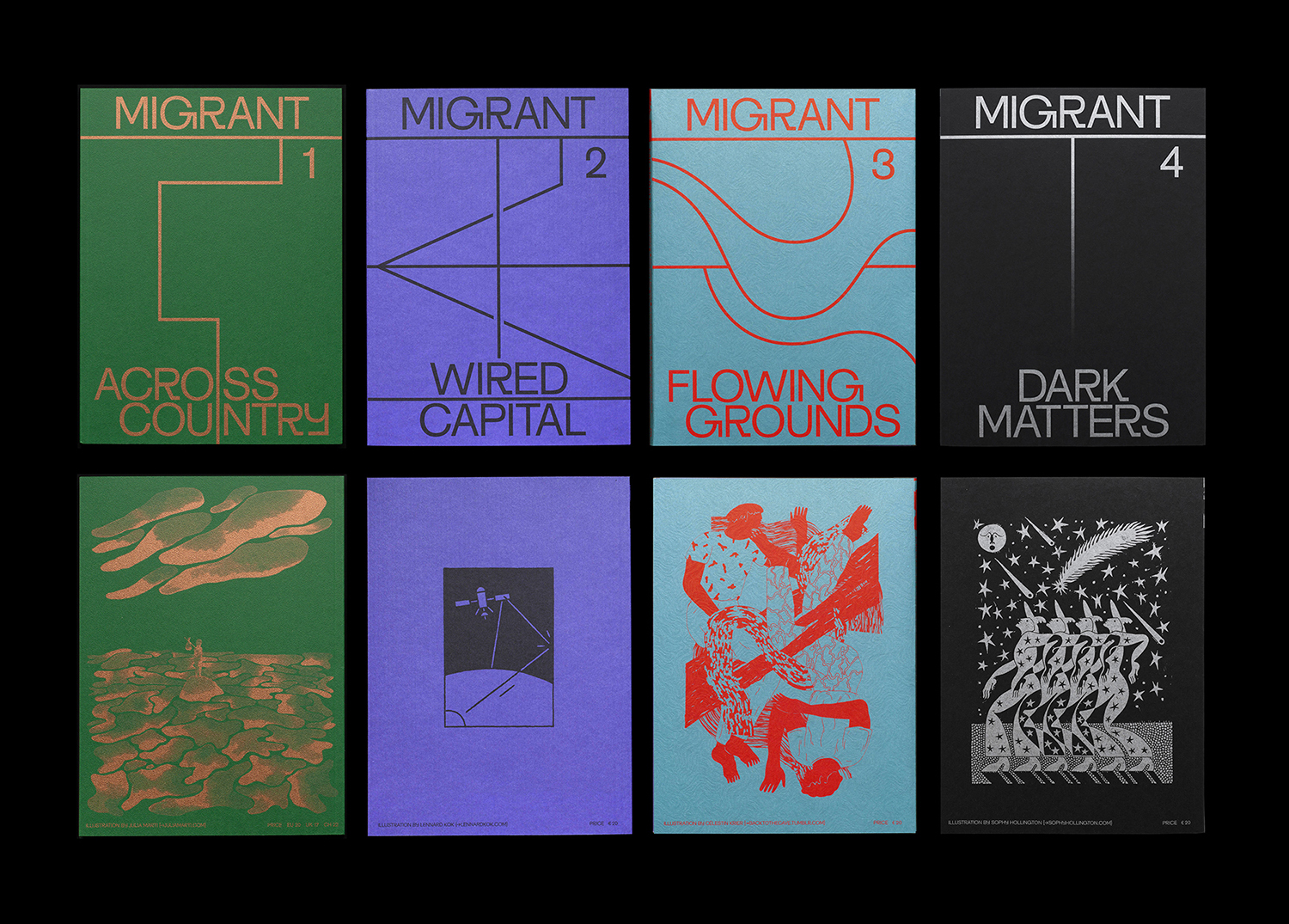 The Best Books & Magazine Design of 2018 – Migrant Journal by OffShore Studio, Switzerland